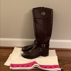 Tory Burch Teresa Riding Boot Size 8